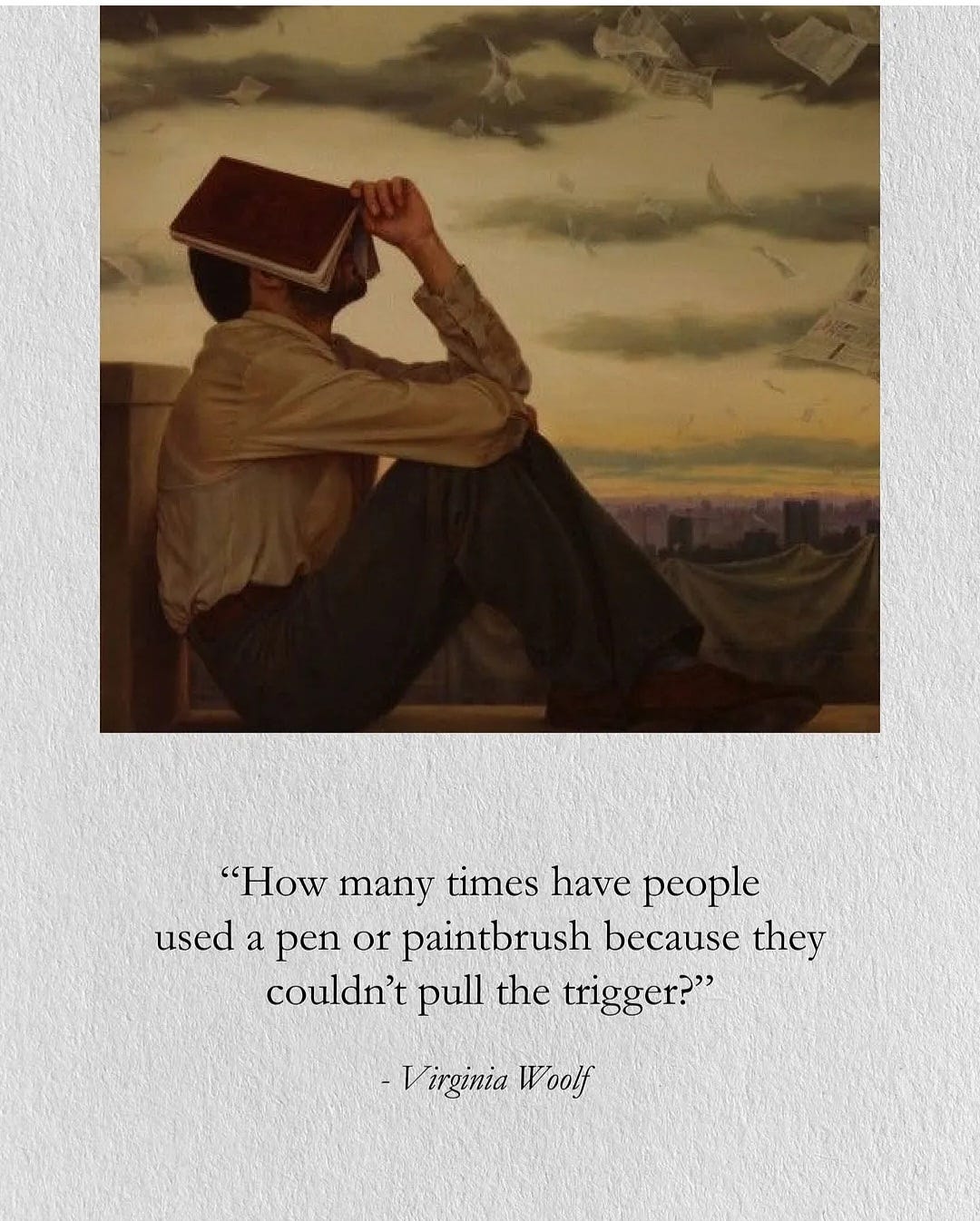 Choose the Pen, Not the Trigger