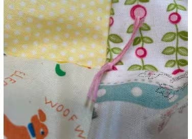 Closeup Of Hand-Tie