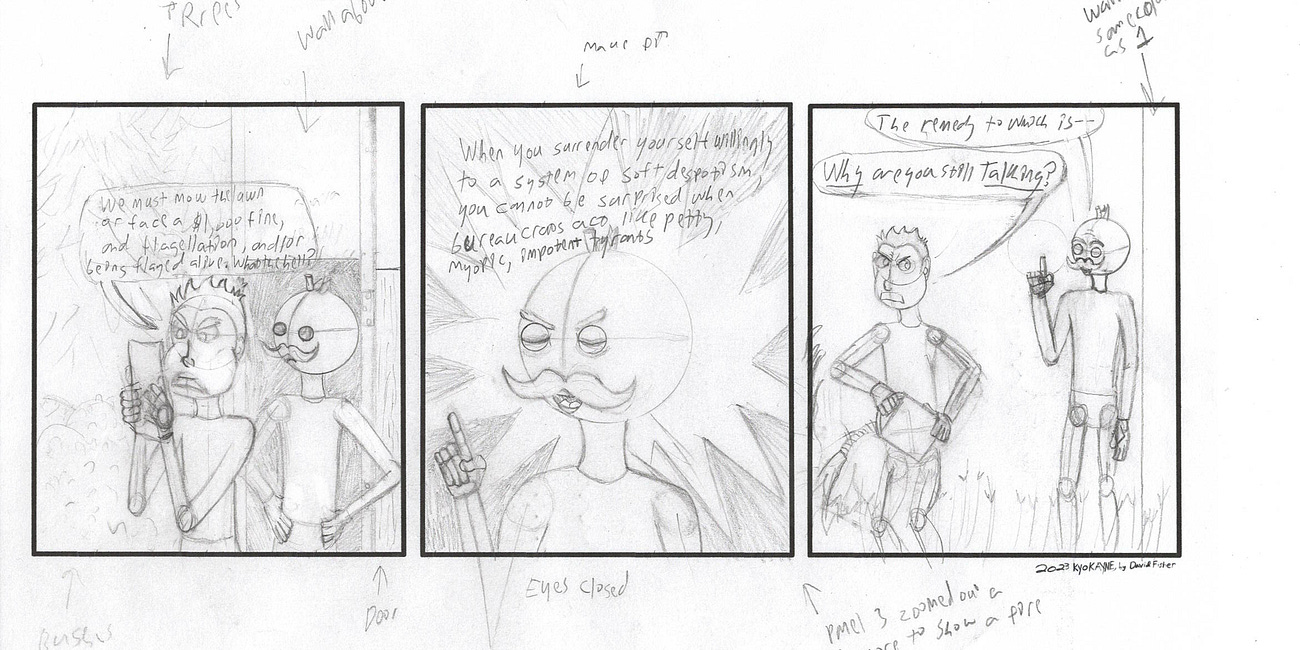 Foliage Fascists (Sketch)