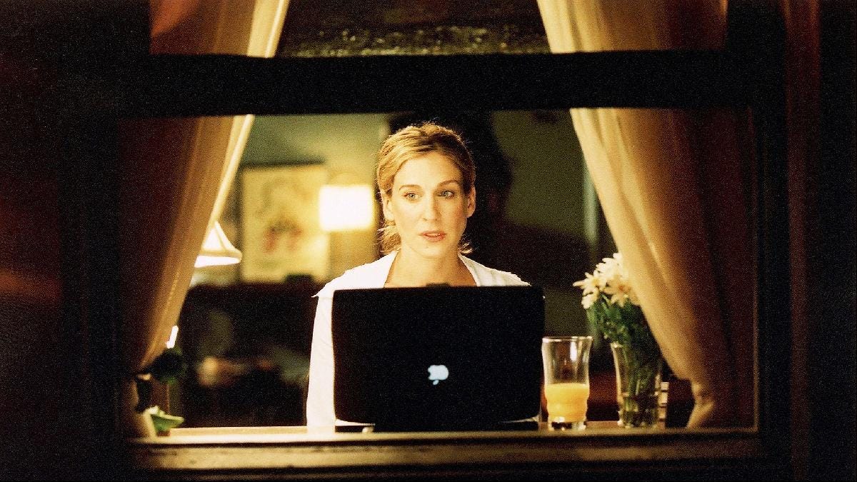 Fantasy home: every female writer needs a 'room of their own', where better  than Carrie Bradshaw's pad in Sex and the City? | FT Property Listings