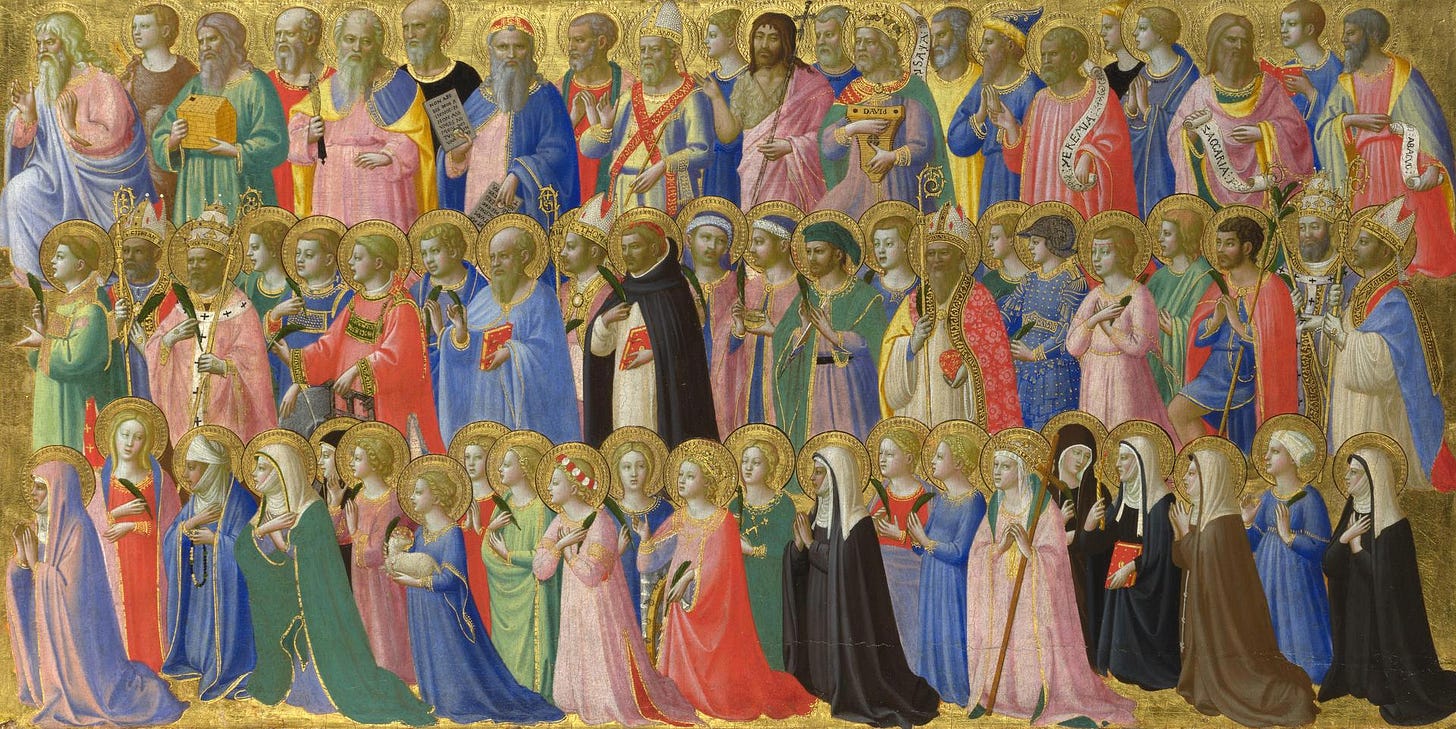 Fra Angelico | The Forerunners of Christ with Saints and Martyrs | NG663.3  | National Gallery, London