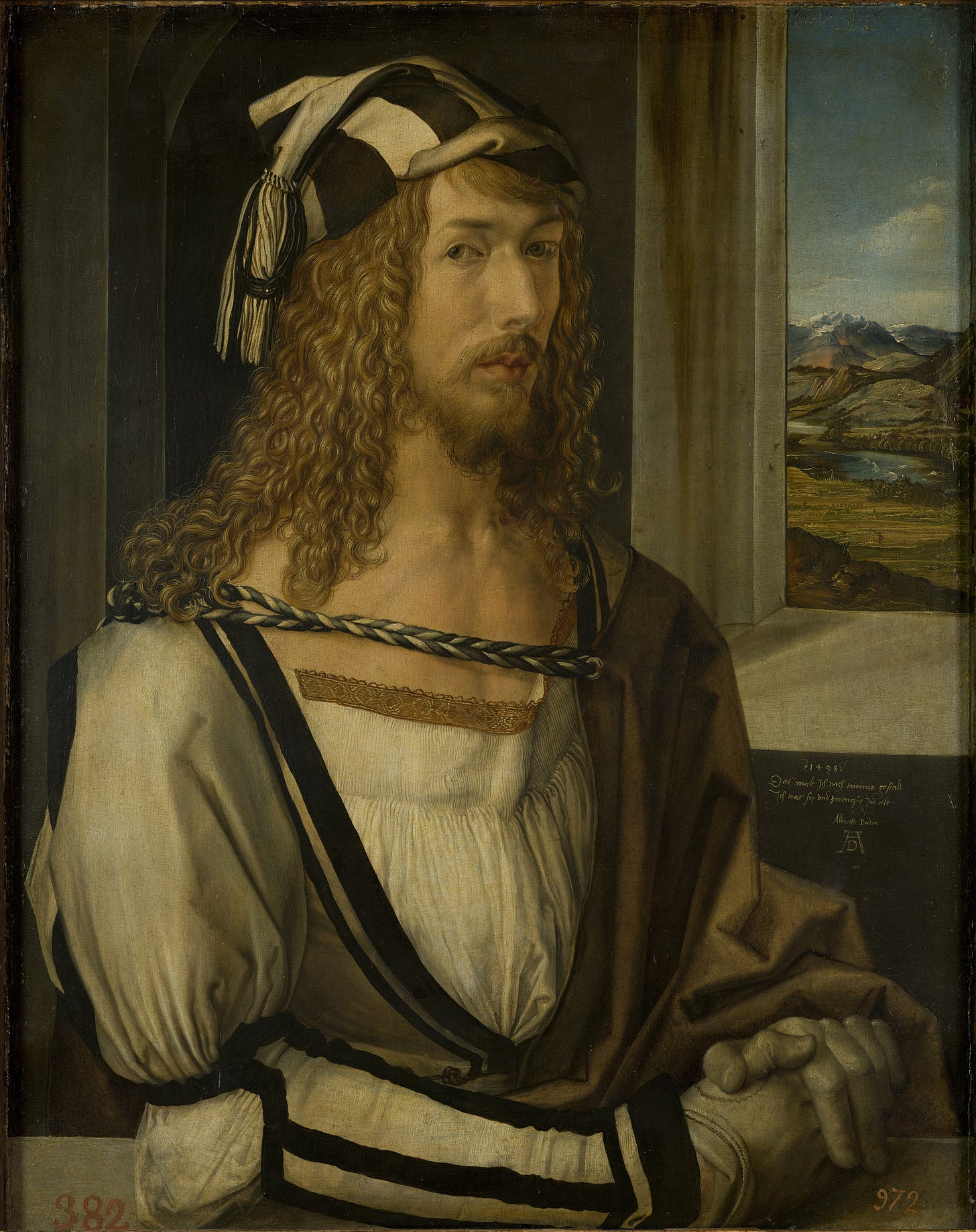 Albrecht Durer, Self Portrait, 1500 Albrecht Durer, Self Portrait, 1500