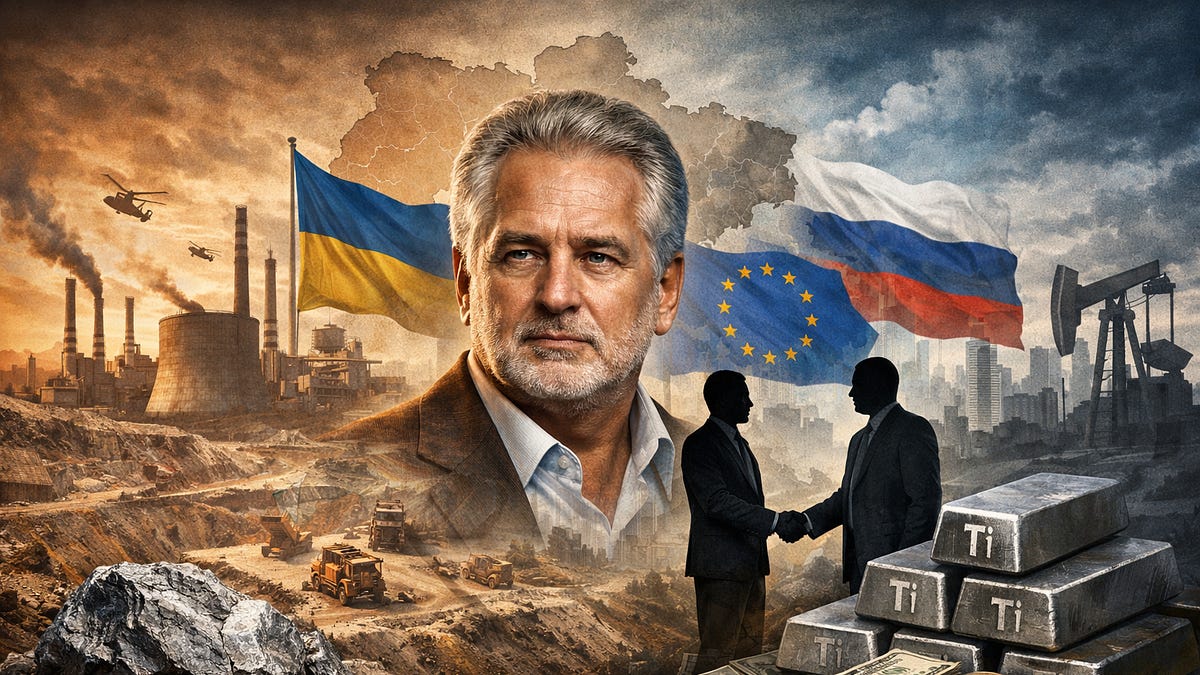 Titanium After Firtash: Who Gets the Deposits — and on Whose Terms