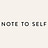 Note to Self
