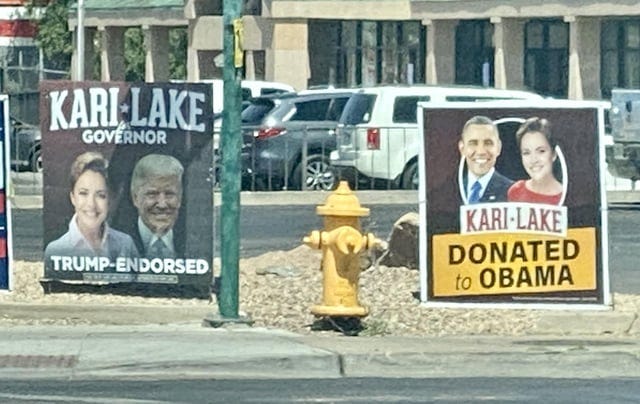 Kari Lake playing both sides. (Thomas and 32 st.) : r/phoenix