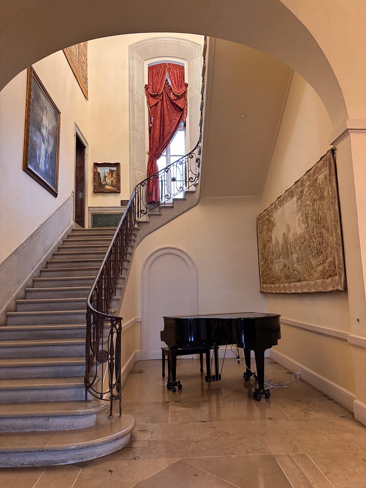 Oheka Castle, where episodes of Succession ("Hunting Party"), Madam Secretary, The Americans, and Gossip Girl was filmed.