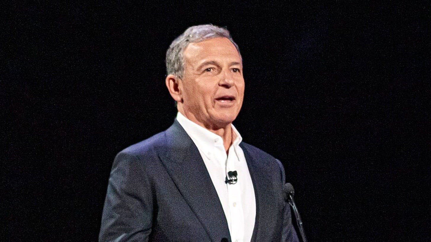 Bob Iger at the 2019 Disney Legends Awards at D23 Expo. Image: nagi usano via Wikimedia Commons Bob Iger at the 2019 Disney Legends Awards at D23 Expo. Image: nagi usano via Wikimedia Commons