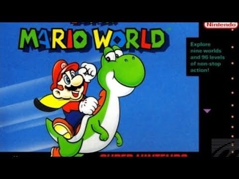 Box art for Super Mario World Box art for Super Mario World