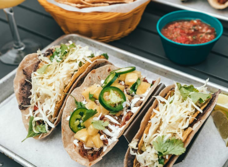 Things to do in London this weekend: a three of three tacos, and a pot of salsa Things to do in London this weekend: a three of three tacos, and a pot of salsa