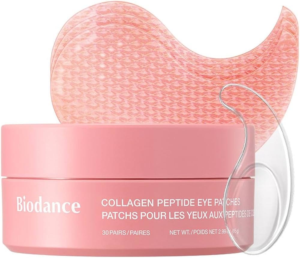 Amazon.com: BIODANCE Collagen Peptide Eye Patches, Anti Wrinkle & Smile  Line Patches for Face, Under Eye Mask for Fine Lines & Eye Bags, Travel  Essentials & Self Care Gifts for Women, Korean