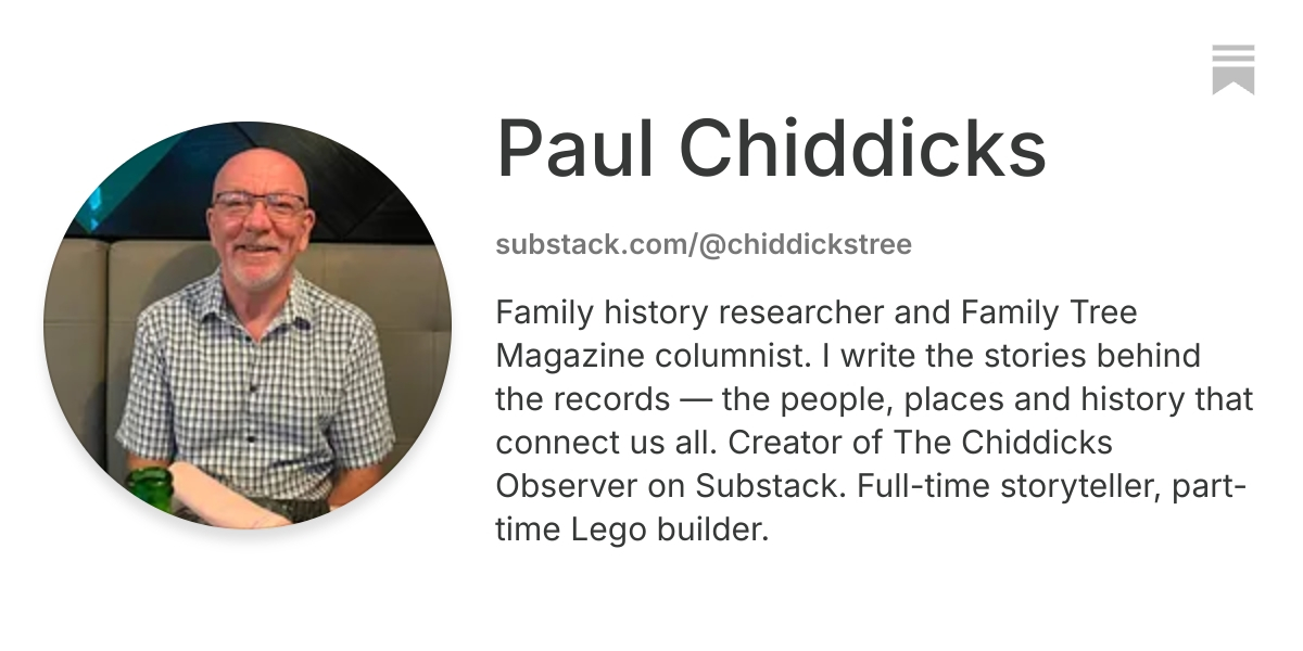 Paul Chiddicks | Substack