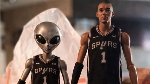 LOOK: San Antonio custom figure creator makes new Spurs