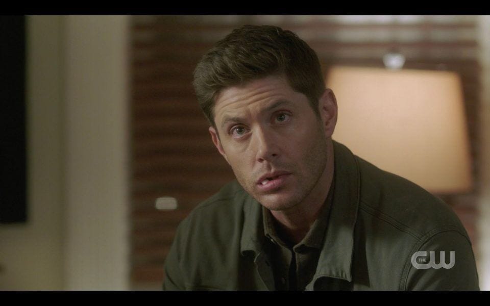 Dean Winchester reacts to Garth Bess talking about heroes Dean Winchester reacts to Garth Bess talking about heroes