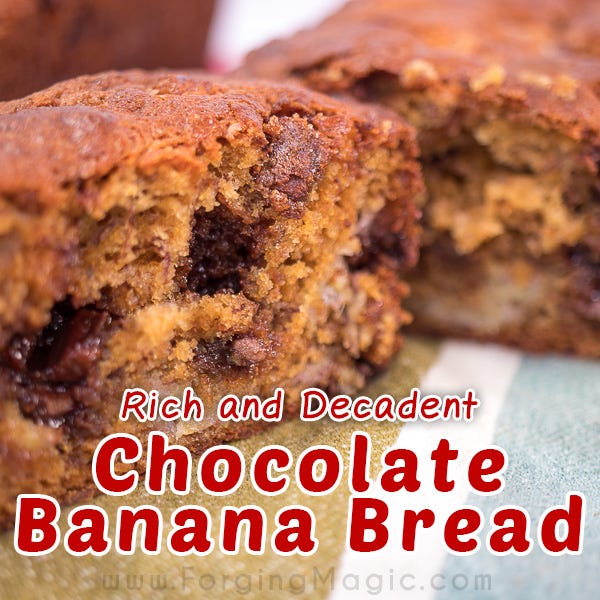 Chocolate Banana Bread Chocolate Banana Bread