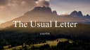 The Usual Letter