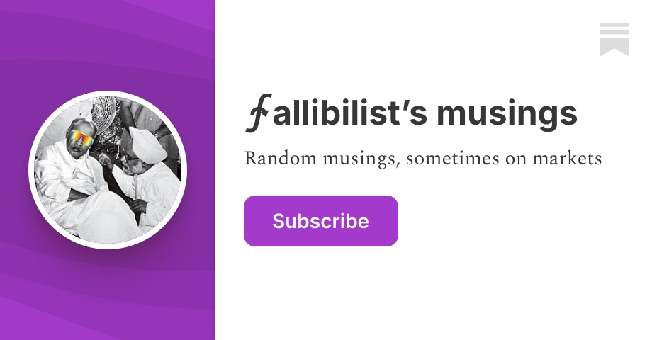 ∱allibilist’s musings | Substack