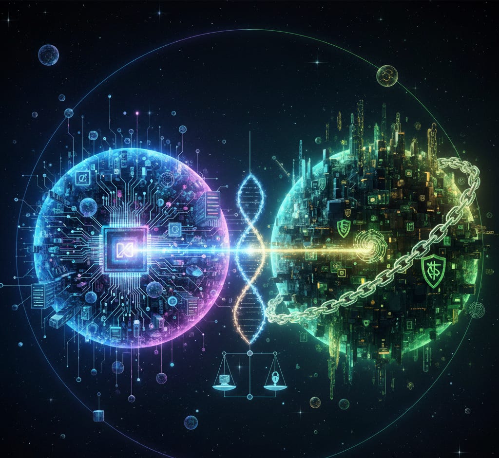 A digital image of a circle with a chain and a circle with a chain around it

AI-generated content may be incorrect.