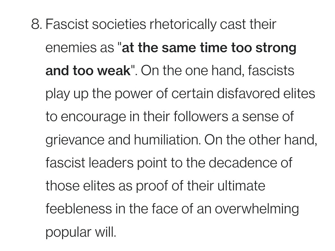Kodunthamizhan on X: "@DearthOfSid Umberto Eco uses this as one of the main  definitions of Fascism in his work "Ur-Fascism". Its visible across  palingenetic ultranationalist movements across the world.  https://t.co/fOT8i2J77y" / X