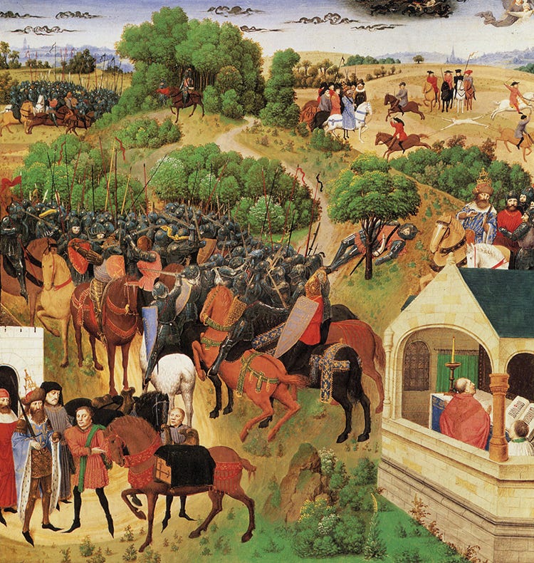 Painting of the Song of Roland