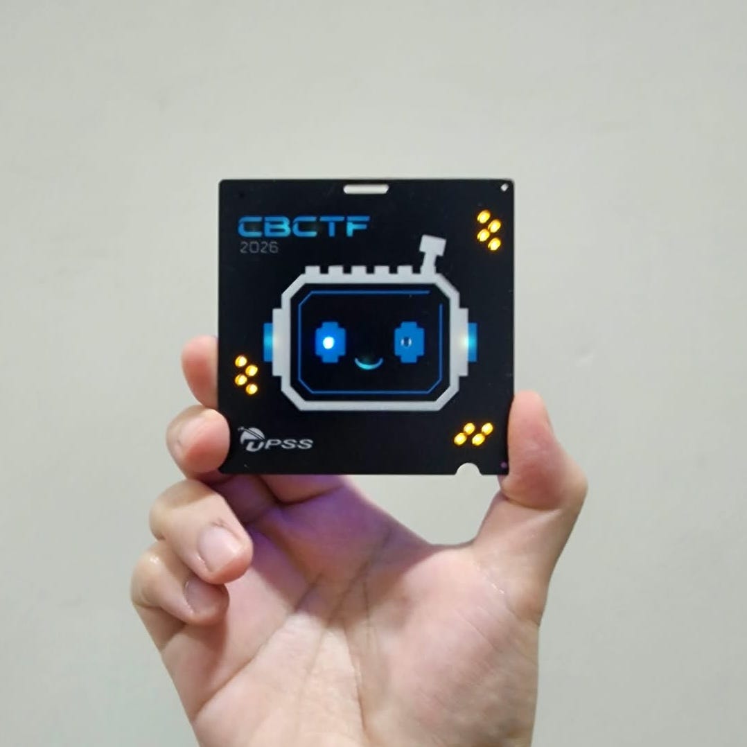 CBCTF hackerware badge CBCTF hackerware badge