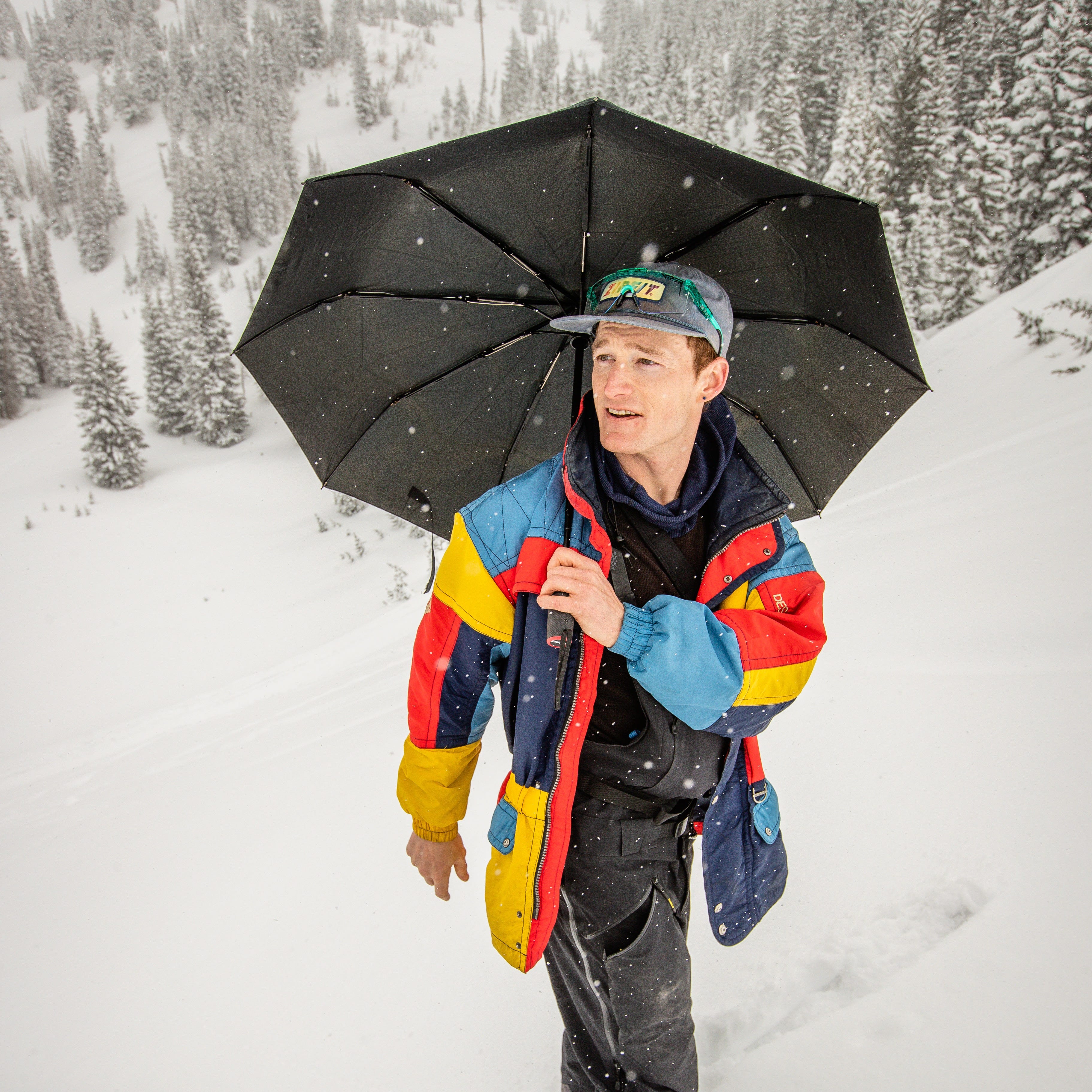 One if by foot, two if by ski