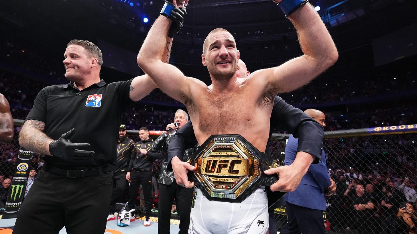 Israel Adesanya stunned at UFC 293 as Sean Strickland becomes the new  middleweight champion - Eurosport