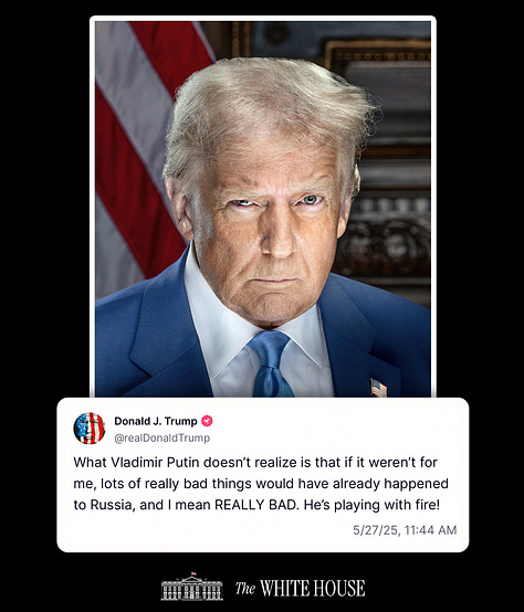 In a dramatic digital exchange, President Donald Trump issues a stark warning to Vladimir Putin, claiming that only his restraint has spared Russia from "really bad things." Dmitry Medvedev swiftly counters with a chilling insinuation World War III, illustrating the high stakes brinkmanship that continues to define U.S.-Russia rhetoric.