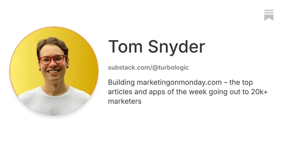 Tom Snyder | Substack