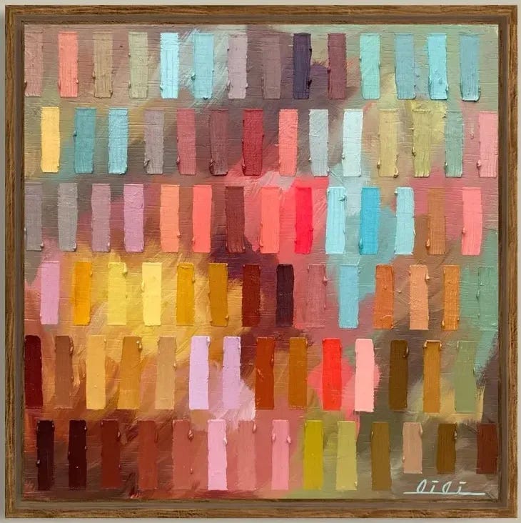 original contemporary abstract art by Lili Dauphinee