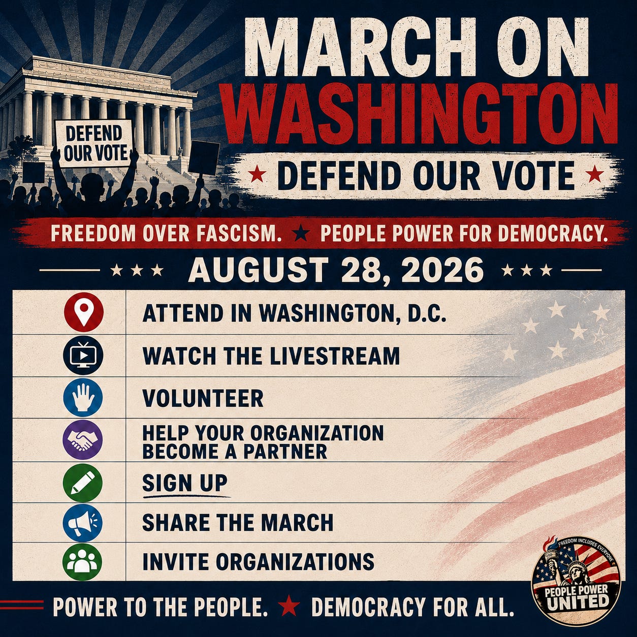 March on Washington 2026