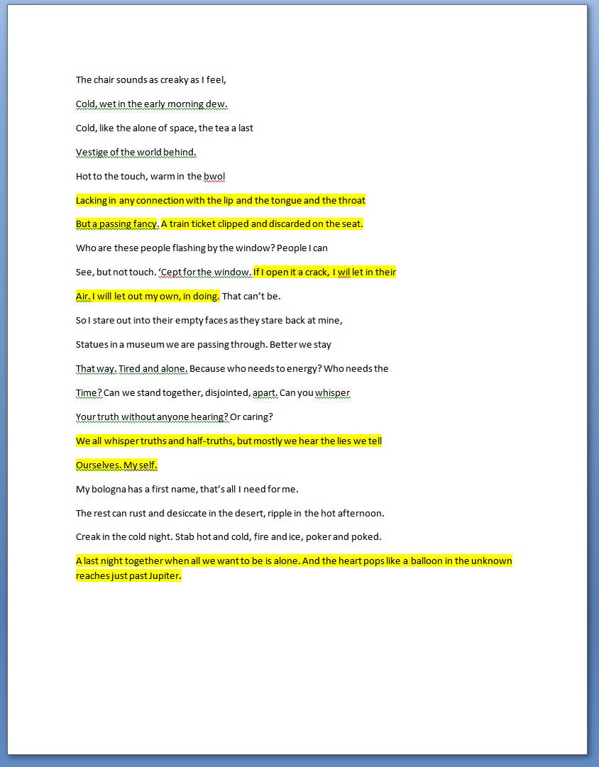 Poem for EFFing writing.