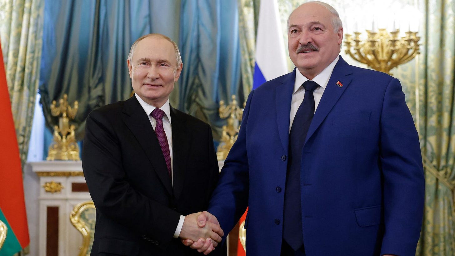 Ukraine war latest: Putin holding news conference with Lukashenko ...