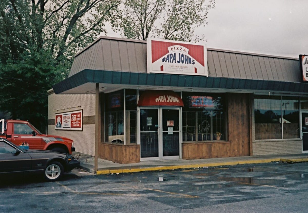 Oct. 2, 1984: Papa John’s Pizza is Founded by John Schnatter in ...