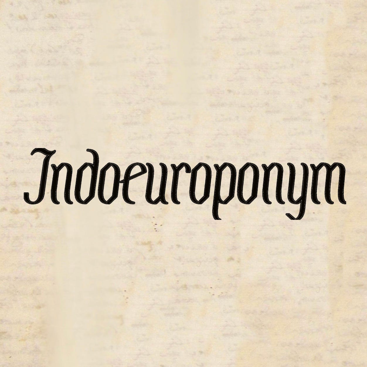 Indoeuroponym