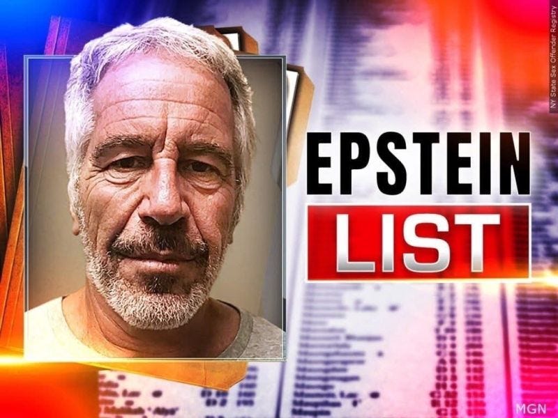 Allegedly the EPSTEIN LIST