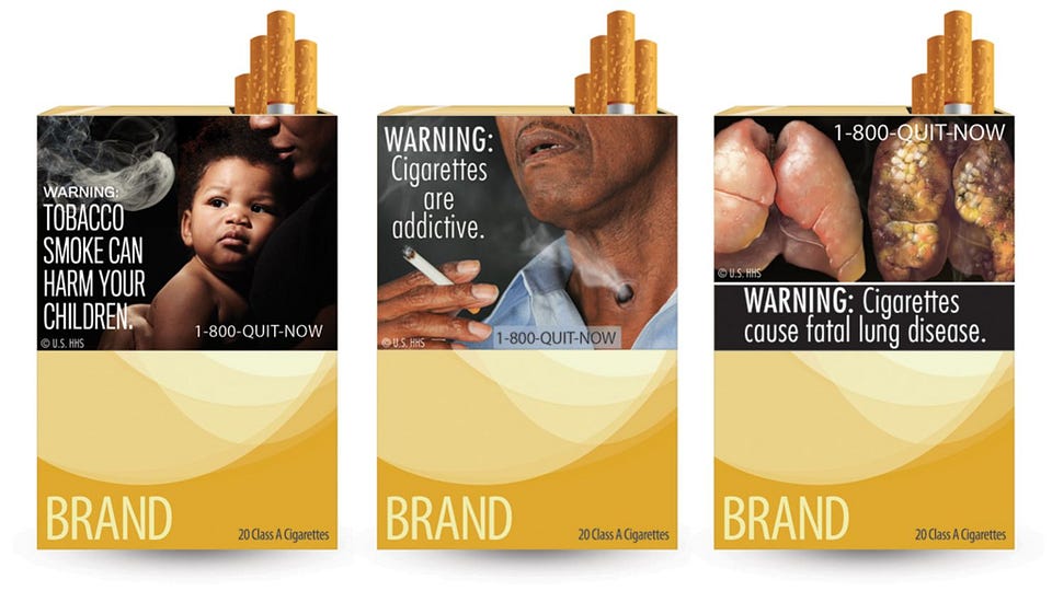 FDA changes course on graphic warning labels for cigarettes | CNN