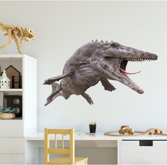 Mosasaurus 3D Dinosaur Wall Decal Sticker Jurassic Marine Attack Prehistoric Dino Huge Graphic Boys Bedroom Playroom Man Cave Art Decor - Etsy Mosasaurus 3D Dinosaur Wall Decal Sticker Jurassic Marine Attack Prehistoric Dino Huge Graphic Boys Bedroom Playroom Man Cave Art Decor - Etsy