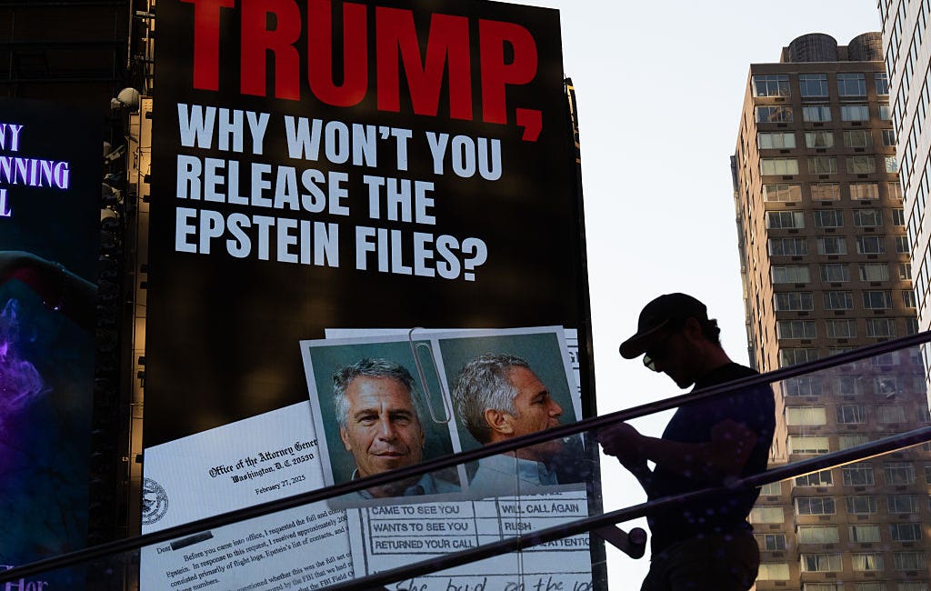 The Epstein scandal is engulfing Trump