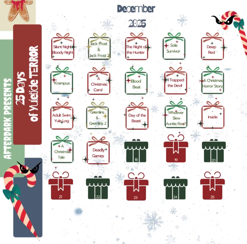 Day 17 of '25 Days of Yuletide TERROR': DEADLY GAMES (DIAL CODE SANTA ...