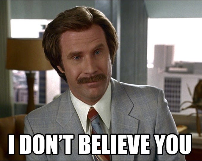 Ron Burgundy Announces Anchorman 2 - TV, Music & Movies -  BlueshirtsBrotherhood