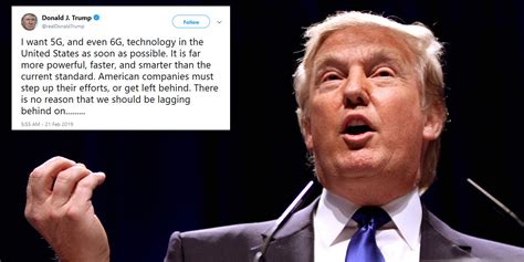Trump Calls For 5G In The United States 'As Soon As Possible'