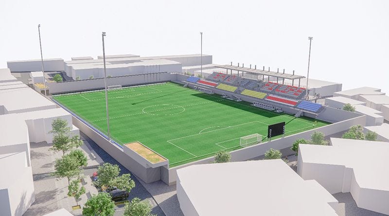 São Filipe: Chamber announces expansion of the stadium with new bench after incident on the wall