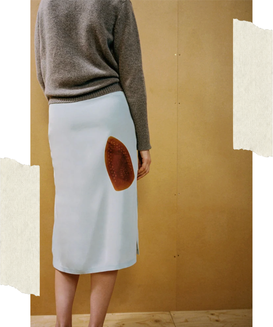 iron burn skirt