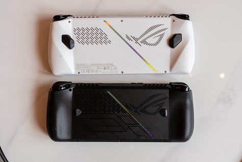 Asus ROG Ally X vs Steam Deck OLED