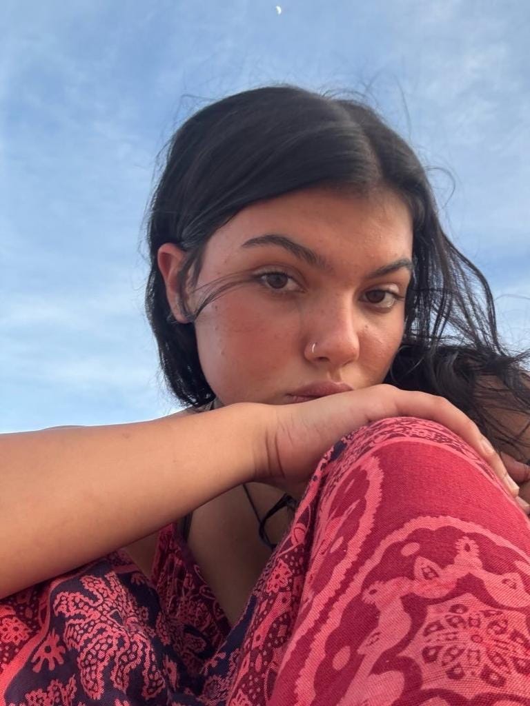 The body of Canadian teen Piper James was found on a beach on K’gari on Monday, surrounded by a pack of dingoes. Picture: Supplied