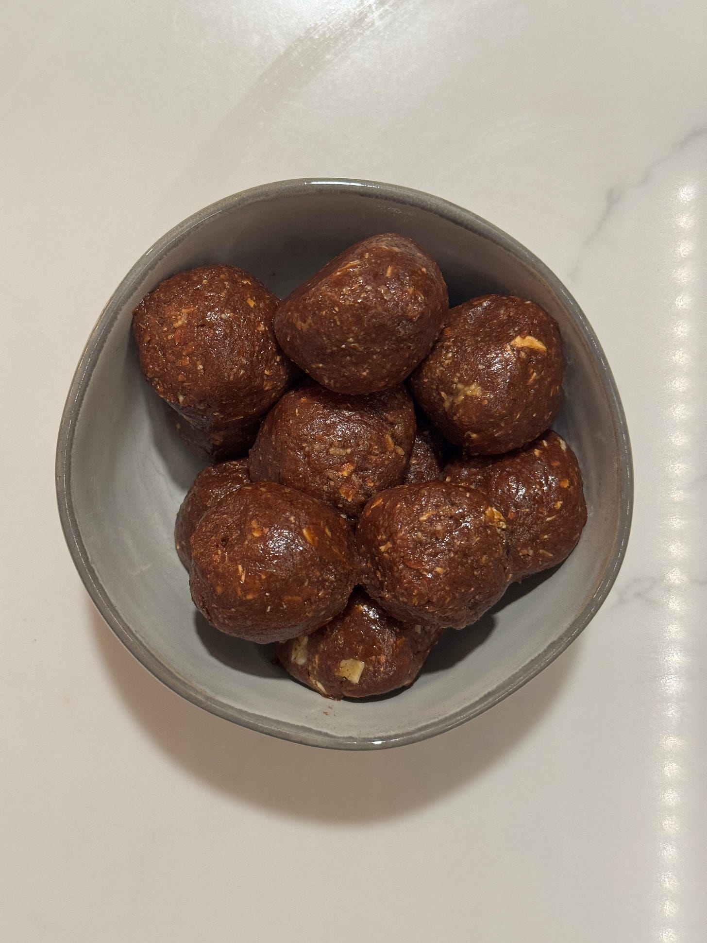 Gluten free protein bites for meal prep