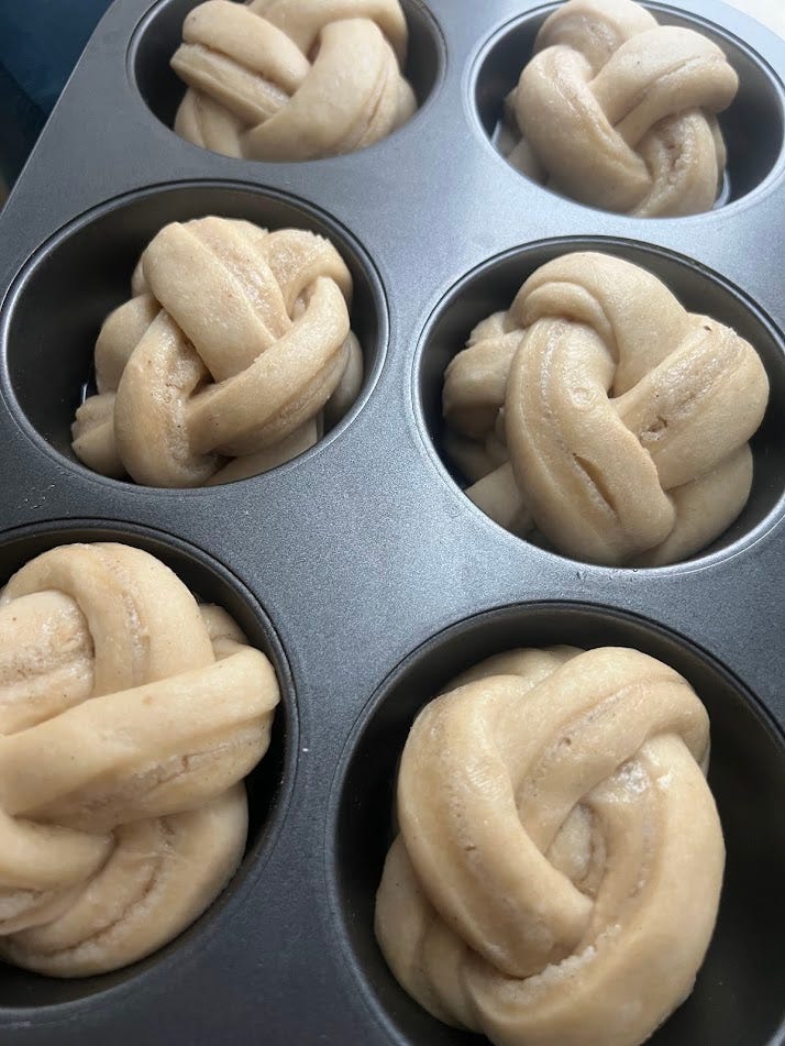 Triple Vanilla Buns! - by Laila - The Early Risers