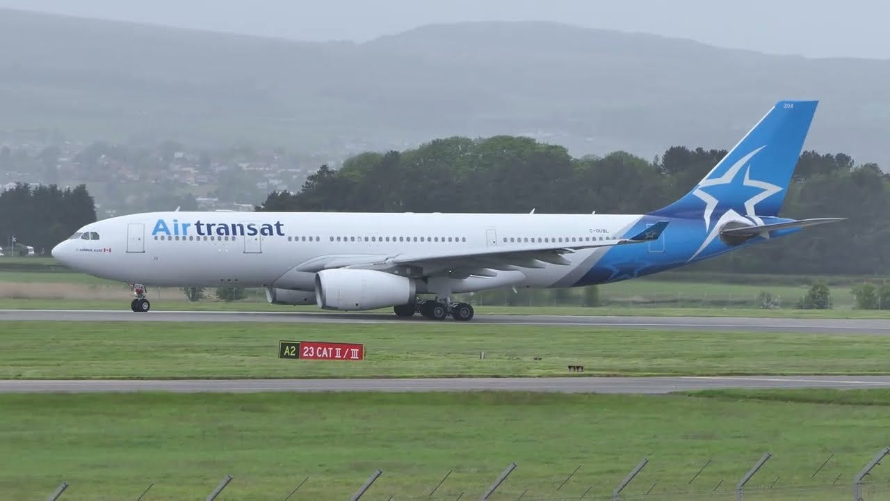 Air Transat A332 - Glasgow to Toronto - YouTube Air Transat A332 - Glasgow to Toronto - YouTube