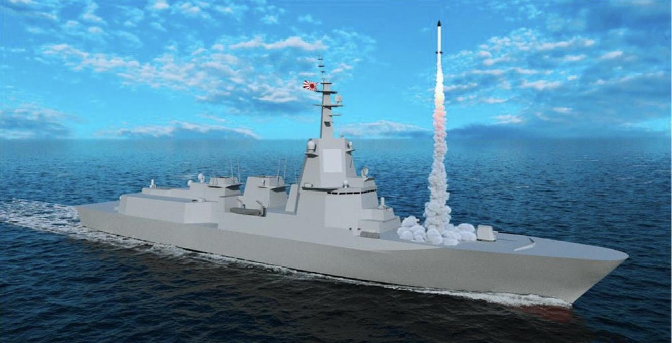 Newly unveiled concept image of Japan's Aegis System Equipped Vessel(ASEV).  [1326×677] : r/WarshipPorn