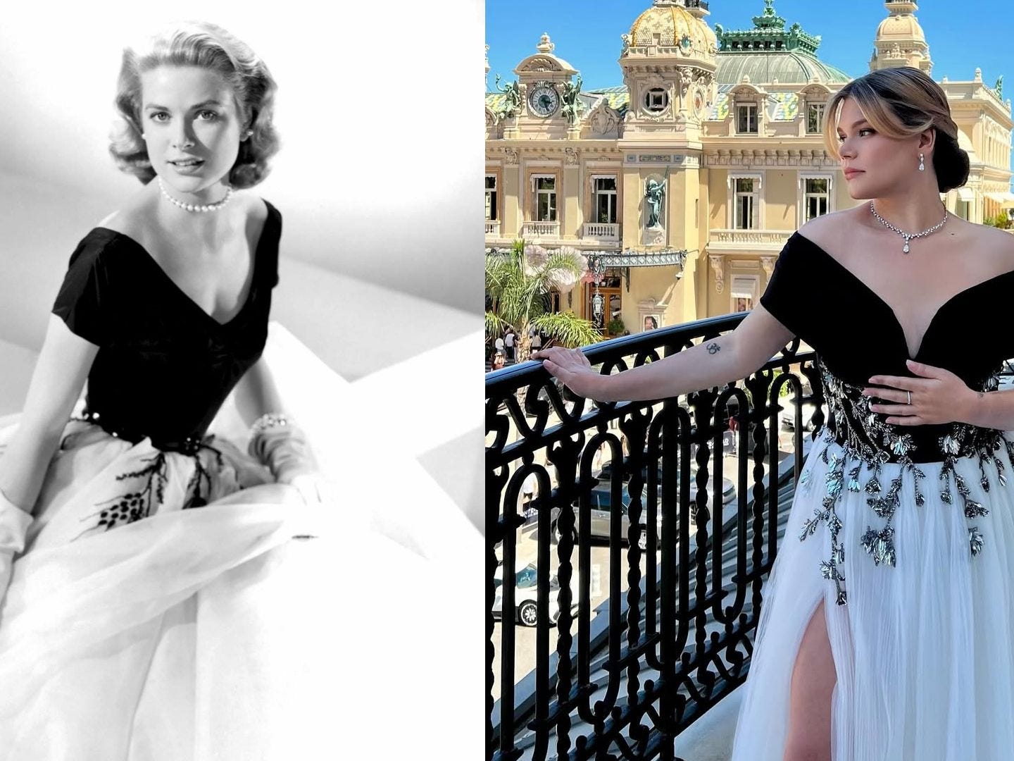 Grace Kelly's Granddaughter Gives the Star's Iconic '50s Gown a ...